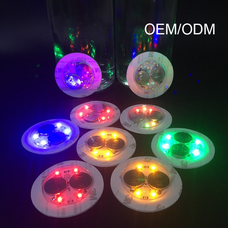 Best Price for Bottle Light - Factory new promotional bar atmosphere special bottle lights custom led Sound Sensor sticker – Longstar