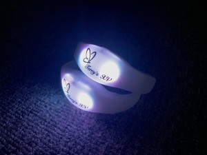 Bracelets Hot selling bar wedding concert special tool  OEM Led Remote Bracelets