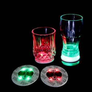 Factory new promotional bar atmosphere special bottle lights custom led Sound Sensor sticker