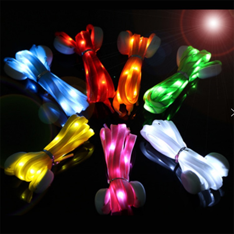 Wholesale Price Glow In Dark Shoelace - Manufacturers hot selling new custom colorful lights monochrome lights strong light luminous LED nylon luminous shoelaces – Longstar