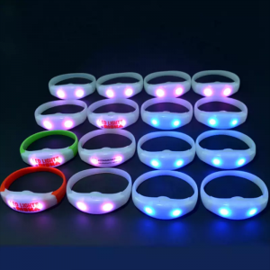 Led Wristband Concert Wireless Remote Control  Bracelet New LED Bracelet