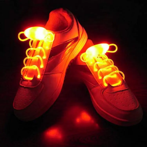 OEM shoelaces night multi-color  dancing shoes led tpu shoelaces