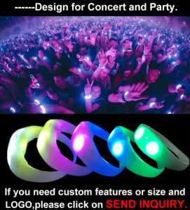 2023 new arrival light up event Led bracelet for party