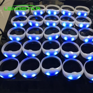 Led Wristband Concert Wireless Remote Control  Bracelet New LED Bracelet