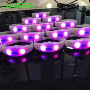 Led Wristband Concert Wireless Remote Control  Bracelet New LED Bracelet