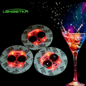 Led Coaster Light Sticker Led Coaster LED Bottle Light Cup LED bottle sticker