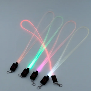 Wedding Party Support Custom Flash for Party Led Lanyard