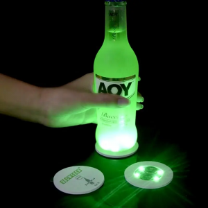 bar atmosphere special bottle lights custom Led Label Sticker