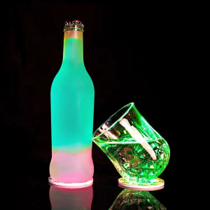 bar atmosphere special bottle lights custom Led Label Sticker