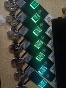 Factory direct sales of red winecustom size led waterproof high-end LED bottle label