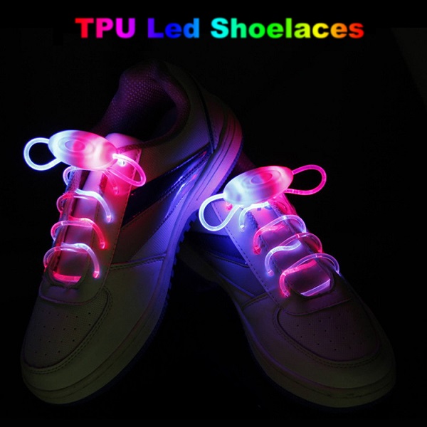 Chinese wholesale Replacement Case For Led Shoelaces - New cool dark night brilliance multi-color matching casual shoes dancing shoes led tpu shoelaces – Longstar detail pictures