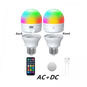 Bluetooth smart control RGB bulbs