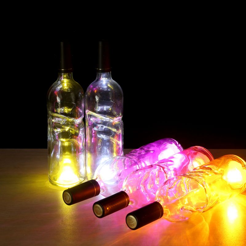 Cheap PriceList for Waterproof Lighting Label - Manufacturers promotion discount bar nightclub diameter 5cm special price bottle atmosphere lamp specification logo custom new waterproof led coaster – Longstar detail pictures