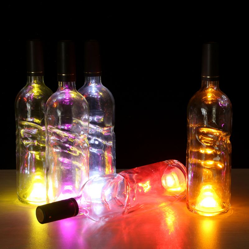 Cheap PriceList for Waterproof Lighting Label - Manufacturers promotion discount bar nightclub diameter 5cm special price bottle atmosphere lamp specification logo custom new waterproof led coaster – Longstar detail pictures