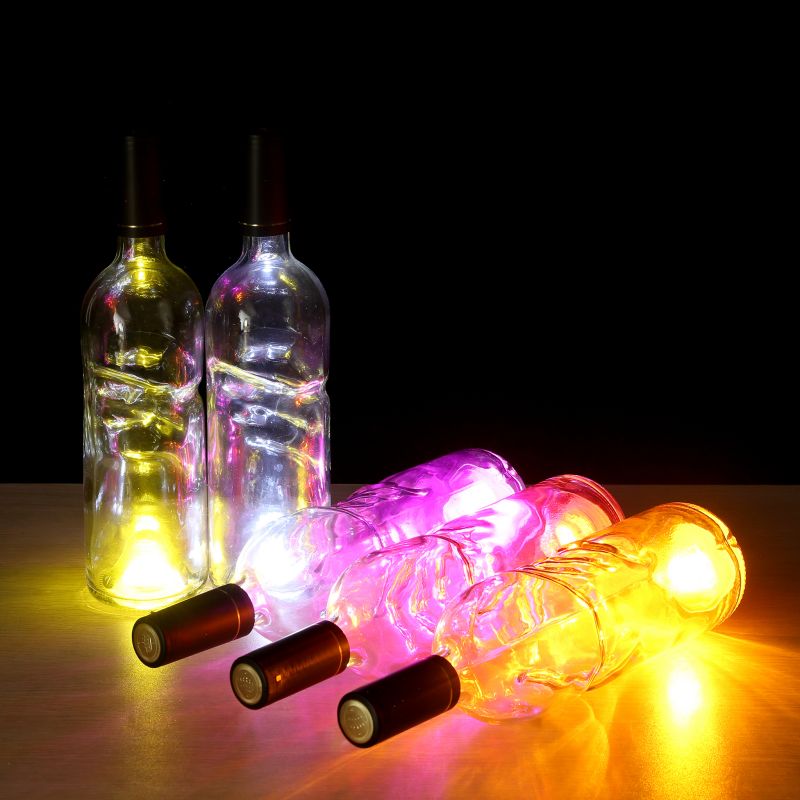 Cheap PriceList for Waterproof Lighting Label - Manufacturers promotion discount bar nightclub diameter 5cm special price bottle atmosphere lamp specification logo custom new waterproof led coaster – Longstar detail pictures