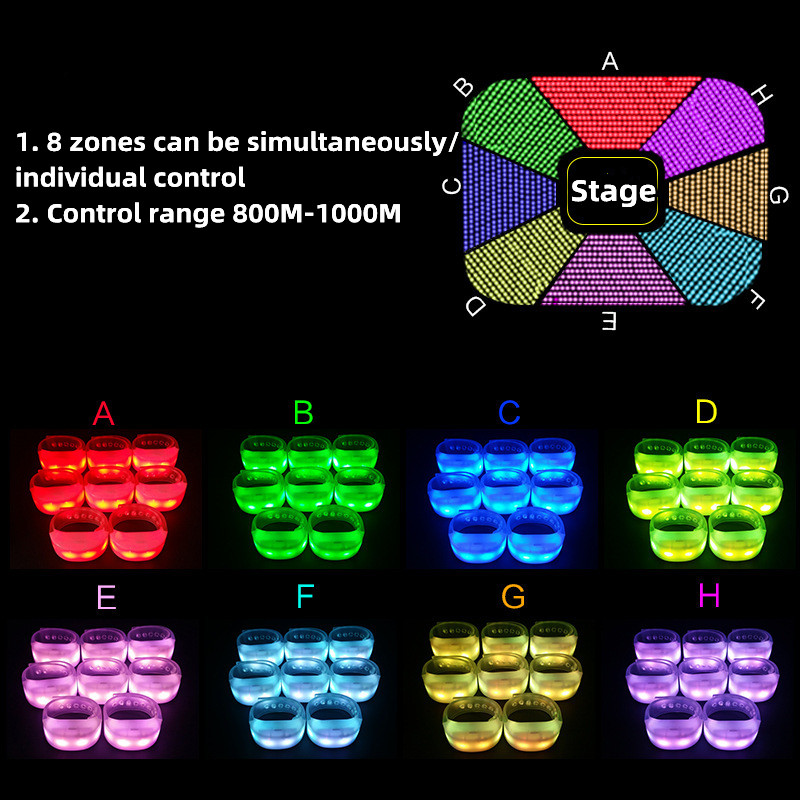 Controlled Led Light Bracelets