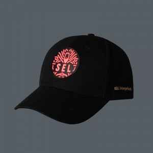 Factory direct sale new creative dark night glow logo custom led casual hat