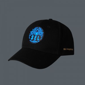Factory direct sale new creative dark night glow logo custom led casual hat
