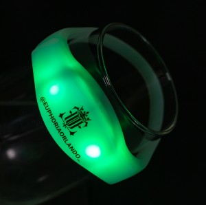 Light up Parties Big Events Custom LOGO LED Wristbands