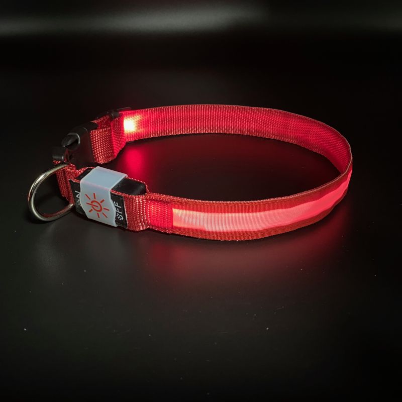Professional China Led Dog Collar Programmable - Led nylon collar – Longstar detail pictures