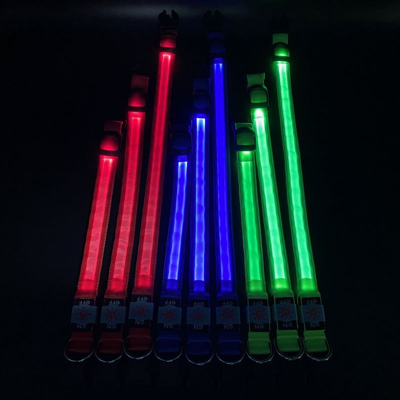 Professional China Led Dog Collar Programmable - Led nylon collar – Longstar detail pictures