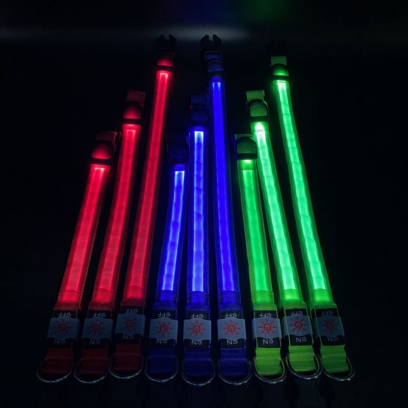Professional China Led Dog Collar Programmable - Led nylon collar – Longstar detail pictures