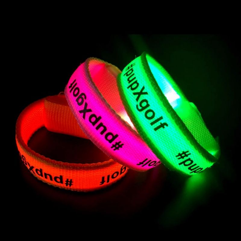 Special Design for Led Music Movement Bracelets - Led nylon bracelet – Longstar detail pictures