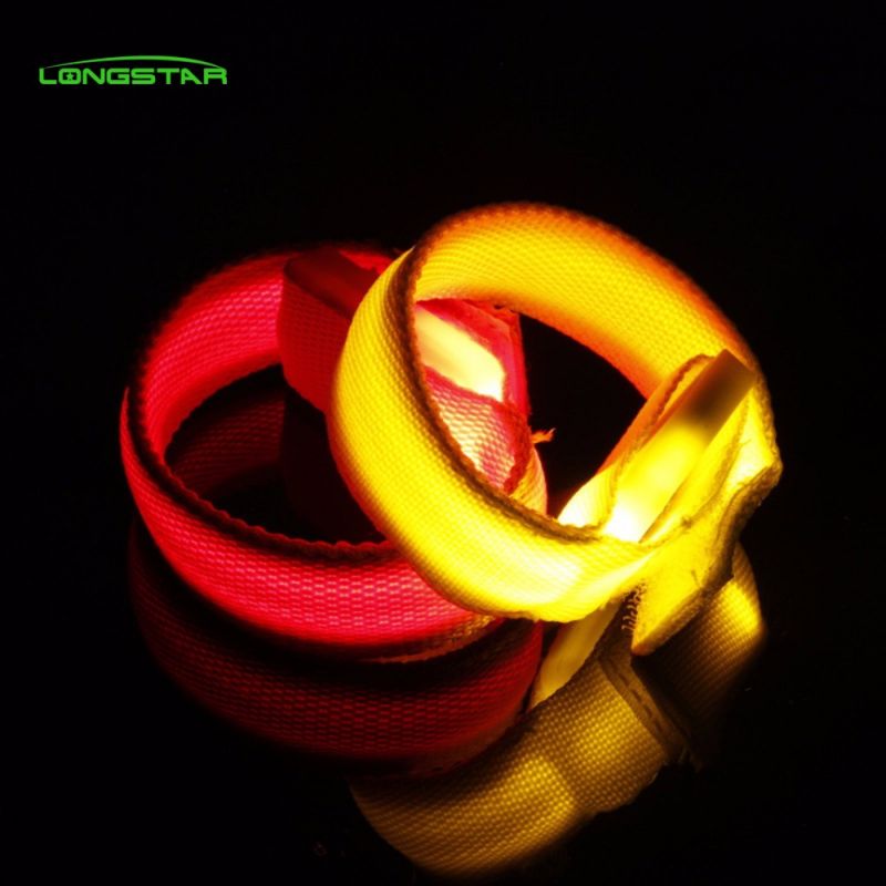 Special Design for Led Music Movement Bracelets - Led nylon bracelet – Longstar detail pictures