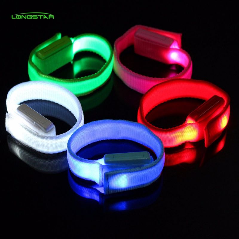 Special Design for Led Music Movement Bracelets - Led nylon bracelet – Longstar detail pictures