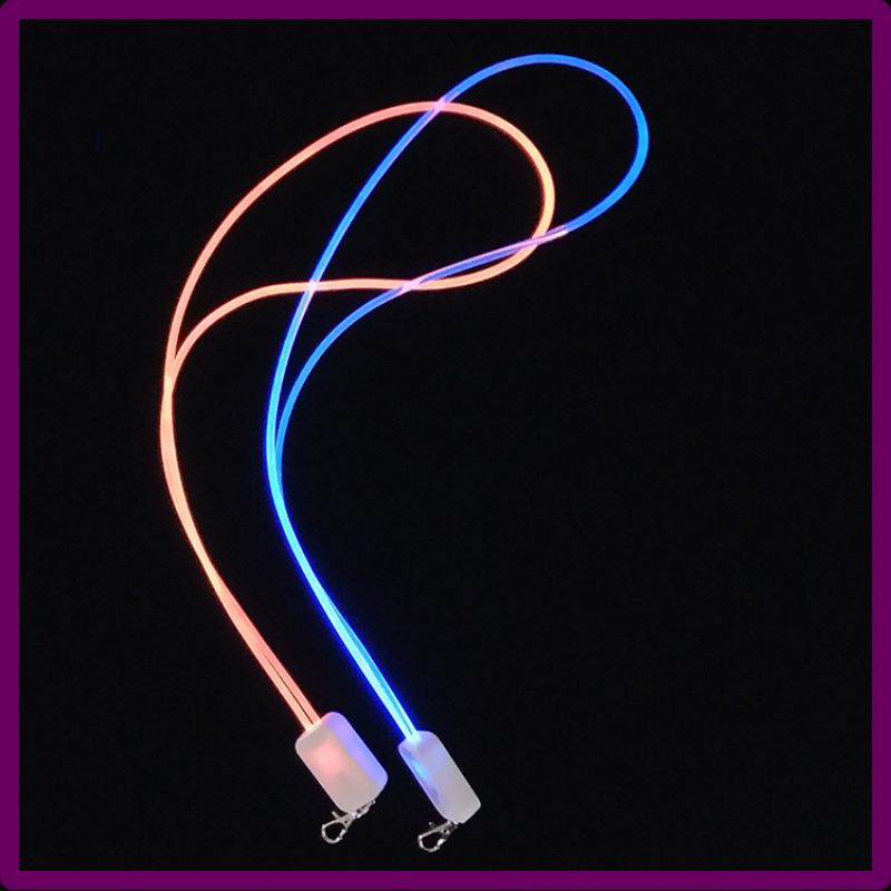 Wholesale Single Custom Led Lanyard - Led tpu lanyard – Longstar detail pictures