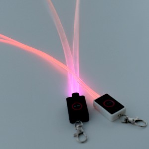 New Logo Support Custom Flash LED Lanyard for Bar Wedding Party