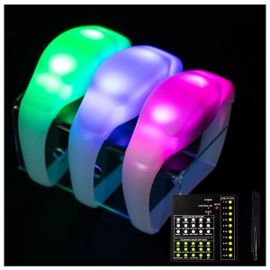 Led nylon bracelet for party event festival