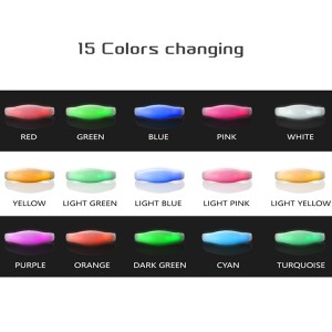 Led nylon bracelet for party event festival