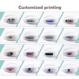 Led nylon bracelet for party event festival