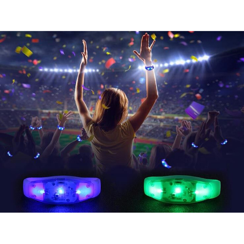 2022 wholesale price Led Bracelet Control Dmx - Bar wedding atmosphere adjustment support personalized custom music voice control bracelet – Longstar