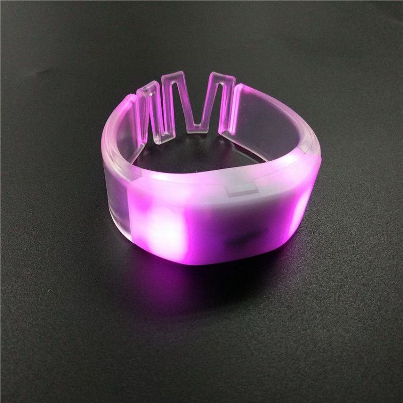 PriceList for Chrismast Led Bracelet - Party scene atmosphere active props 800 meters wireless remote control support logo custom led bracelet – Longstar detail pictures