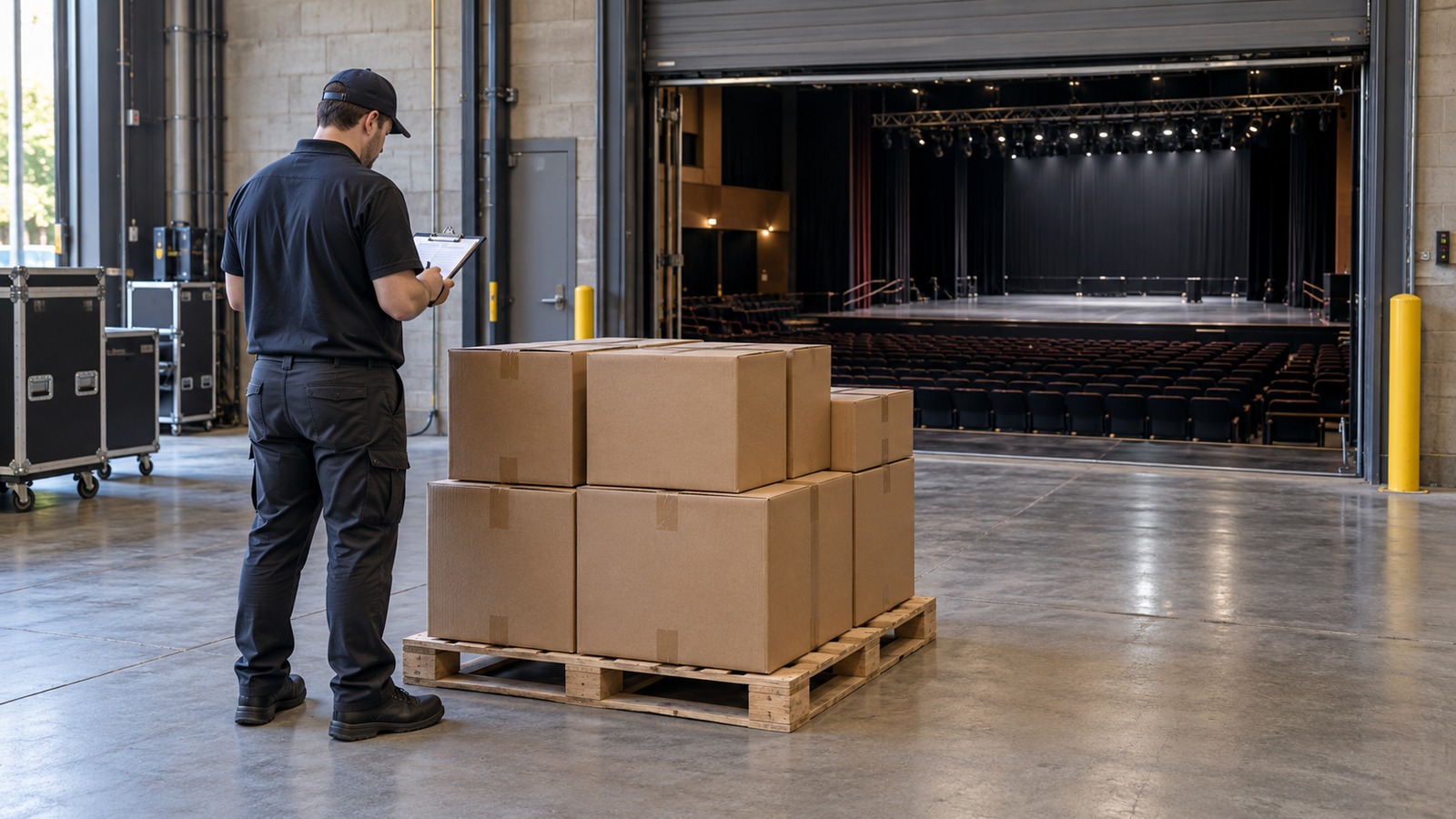 event-cartons-venue-receiving