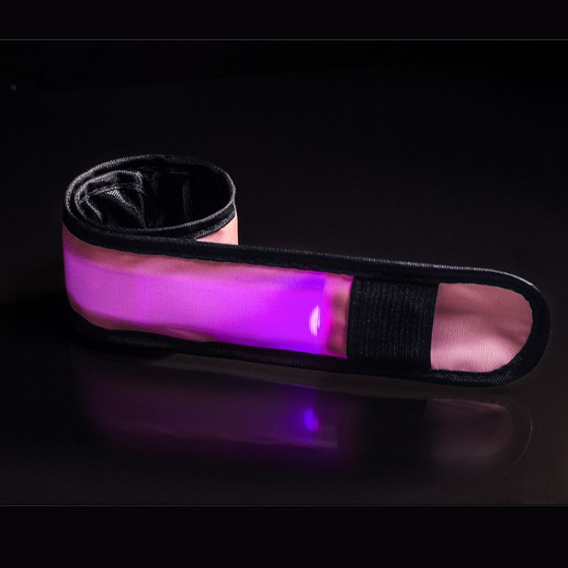 Good Quality Led Ice Cubes - Factory direct sales new 24-hour lightweight night glowing running sports safety equipment led pat armband – Longstar detail pictures