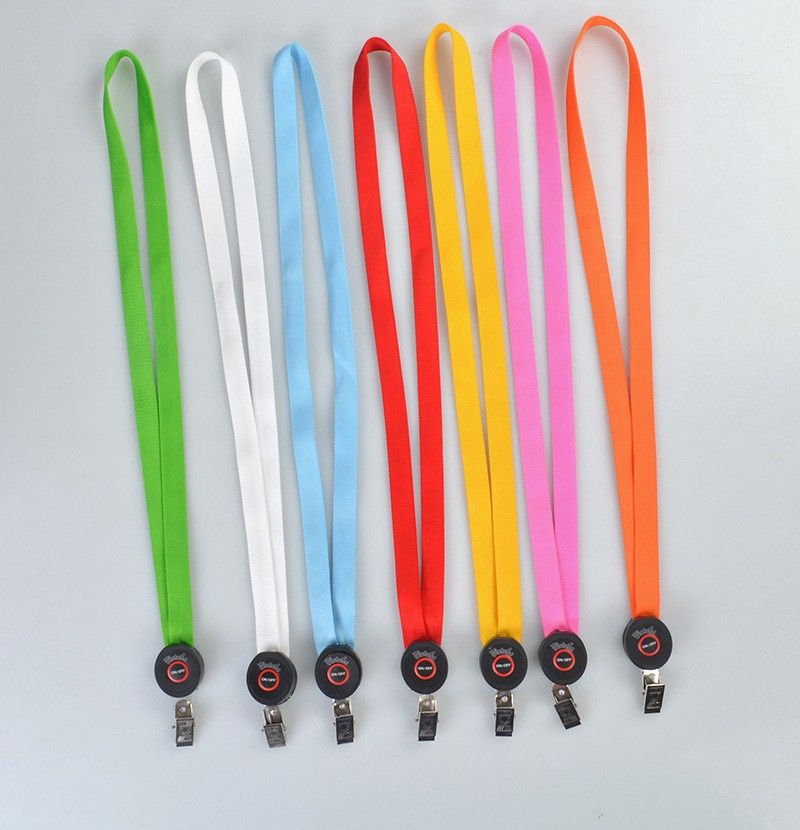OEM/ODM China Custom Glow In The Dark Lanyard - Manufacturer’s cheap promotion glowing party logo customized identification led waterproof lanyard – Longstar detail pictures