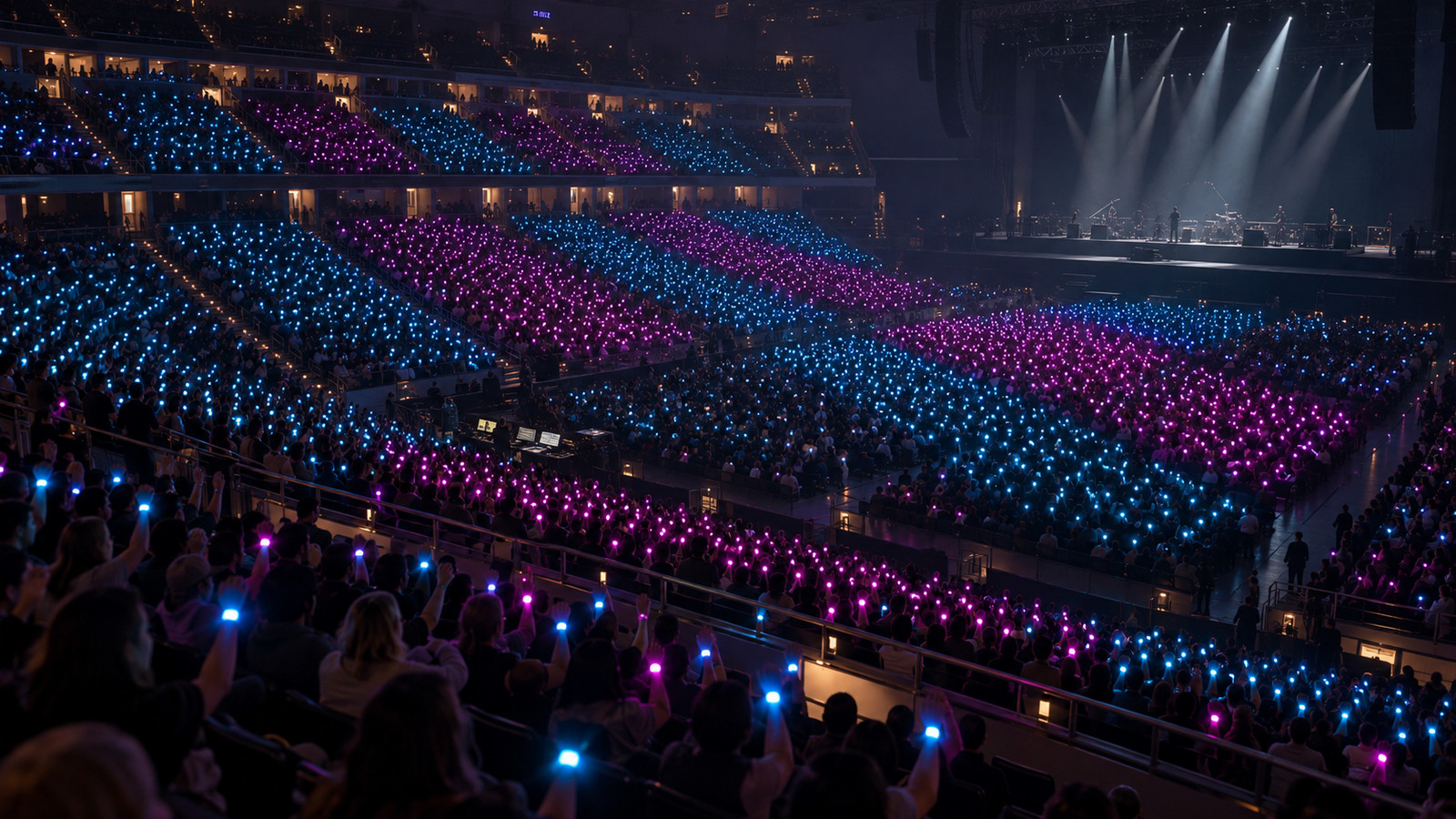 Longstar Pixel Control Wristbands for Custom Crowd Displays