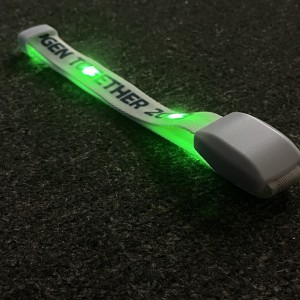 Light up Parties Big Events Custom LOGO LED xyloband