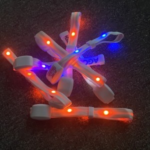 Light up Parties Big Events Custom LOGO LED xyloband