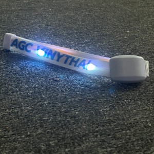Led nylon bracelet for party event festival