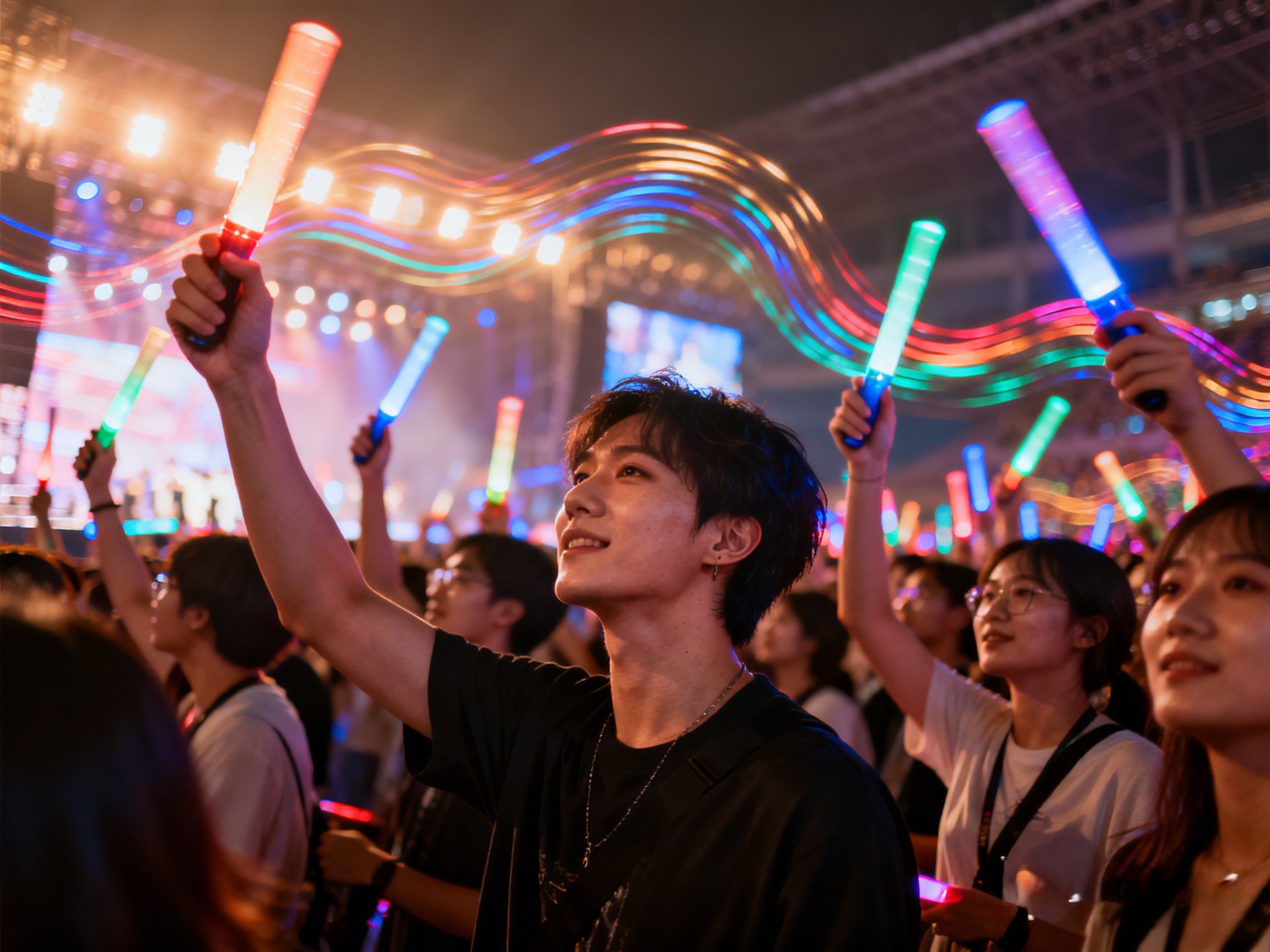 Why Do Concerts in Different Regions Use Different Crowd Lighting Products?